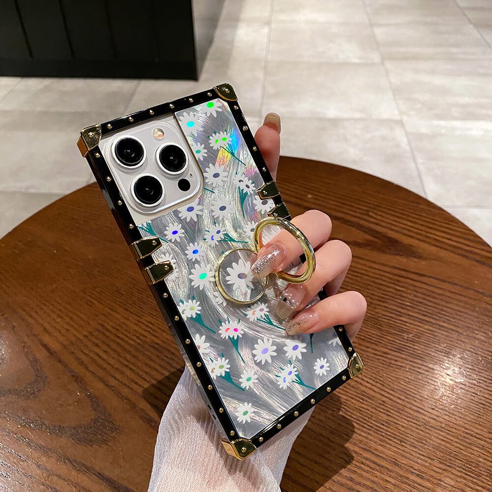 Three-Dimensional Flower Laser Phone Case