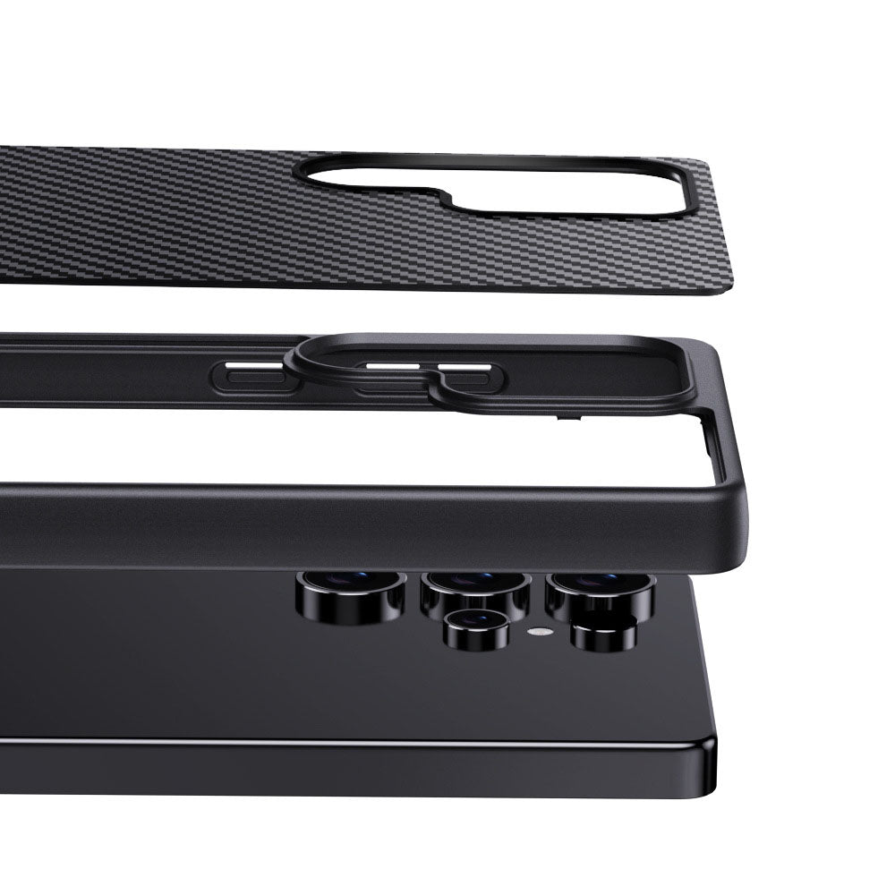 Newest Carbon Fiber Pattern Phone Case For Samsung