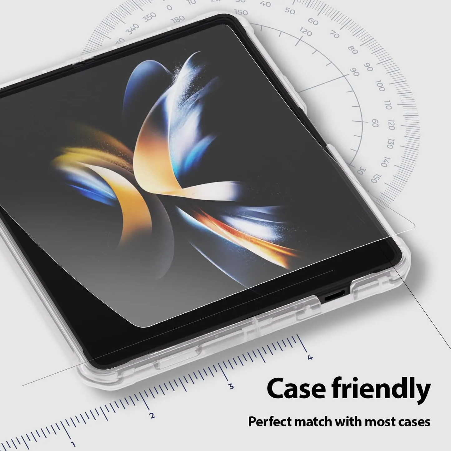 Galaxy Z Fold6 Fold5 Fold4 Foldable Glass Screen Protector