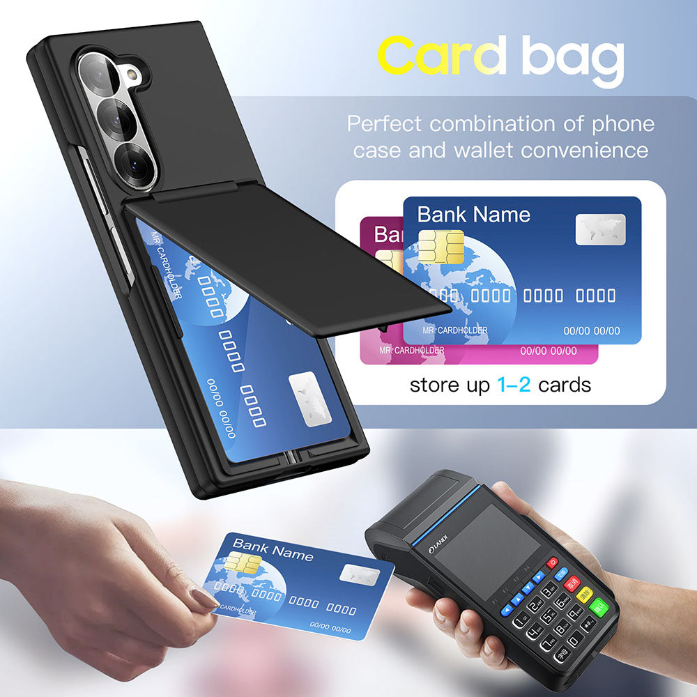Special Anti-fall Card Bag Phone Case For Samsung Galaxy Z Fold6
