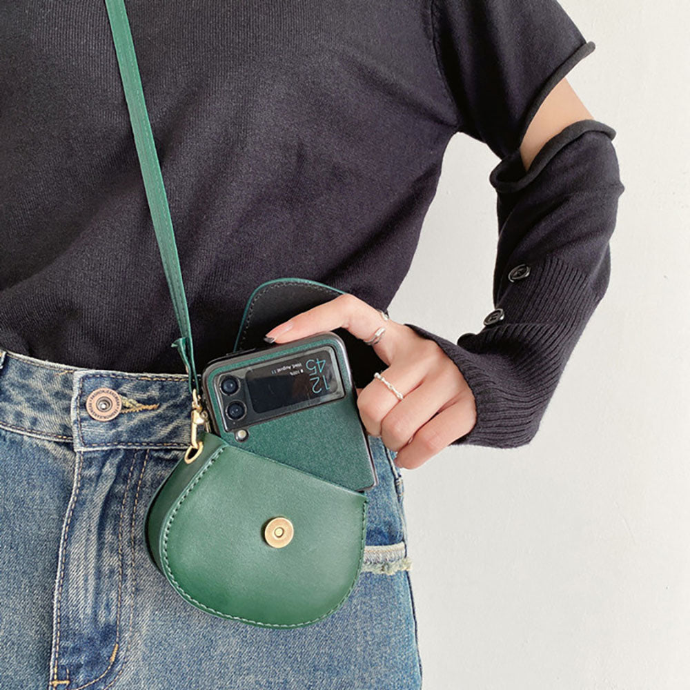 Cute Smiley Phone Bag and Phone Case Set