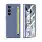 Anti-fall Protective Phone Case With Pen Tray Shell and Film For Galaxy Z Fold 7/6/5/4/3