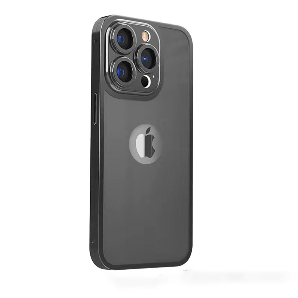 360 Degree Titanium Alloy Comprehensive Protective Integrated Phone Case With Protective Film For iPhone