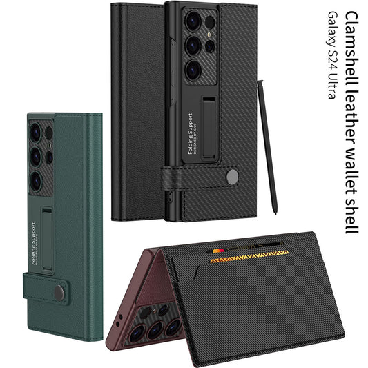 Wallet Leather Case Magnetic Phone Case For Samsung