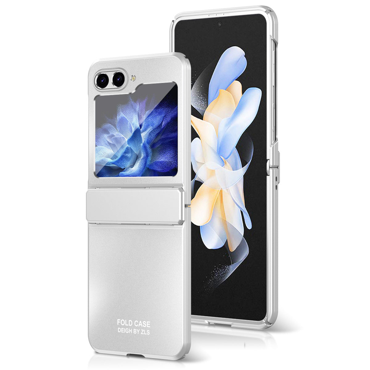 Frosted Plating Phone Case For Galaxy Z Flip 7/6/5/4/3