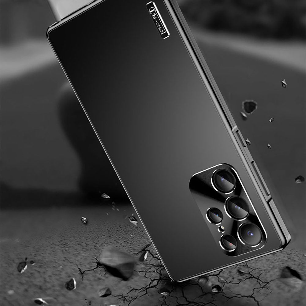 Newest Magnetic Close Aluminum Alloy Metal Case For Samsung Galaxy S24 S23Ultra