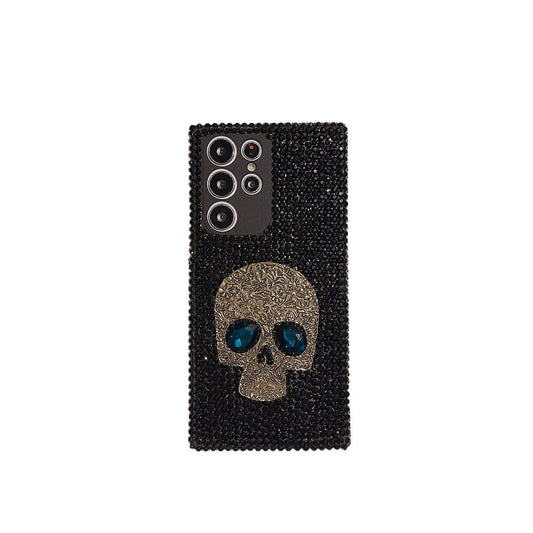 Luxury Rhinestone Skull Phone Case For Samsung Galaxy Series