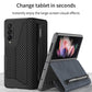 Leather Pen Holder Armor Back Case For Samsung Galaxy Z Fold3 Fold4 5G - Mycasety Mycasety