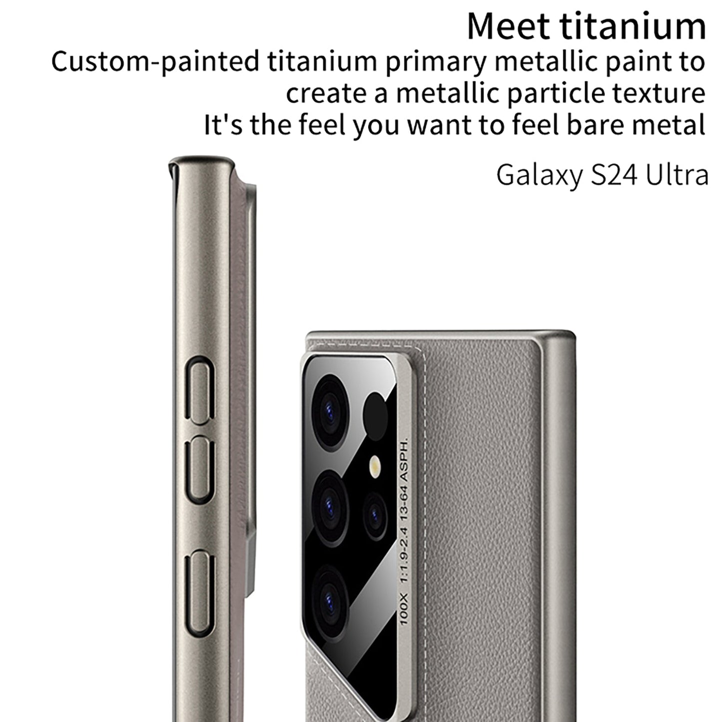 Luxury Leather All-inclusive Anti-fall Protective Phone Case For Samsung Galaxy S24 S23 Ultra