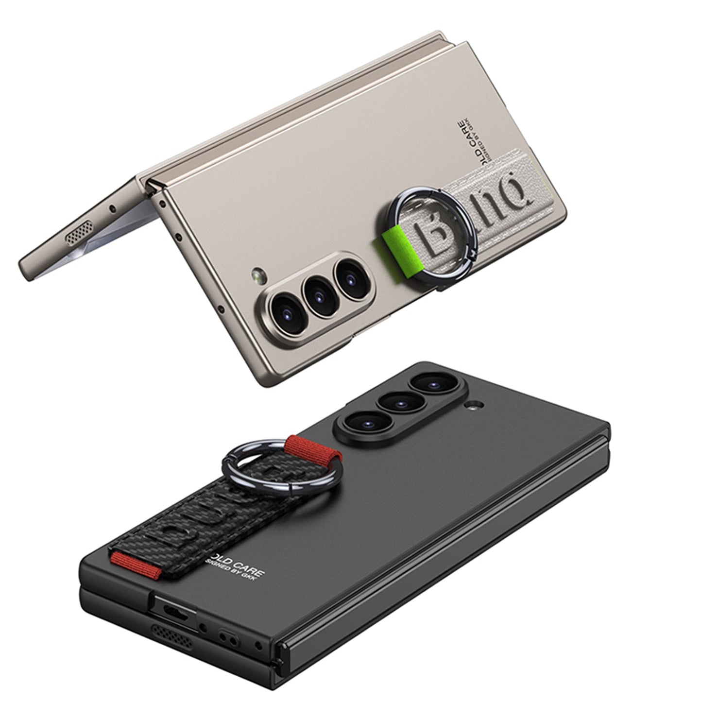 Luxury Wristband Holder Shockproof Phone Case For Galaxy Z Fold 6/7