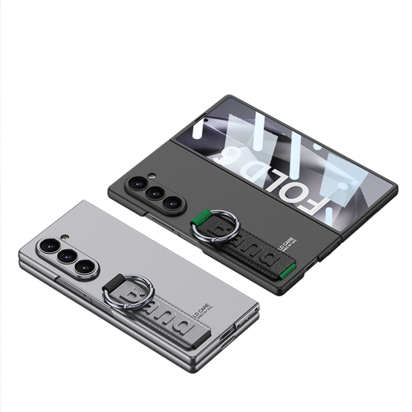 Luxury Wristband Holder Shockproof Phone Case For Galaxy Z Fold 6/7