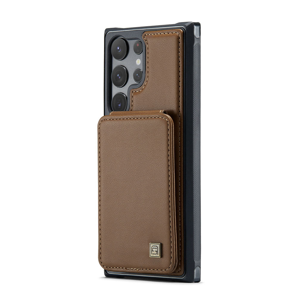 High Quality Leather Kickstand Wallet Samsung Phone Case
