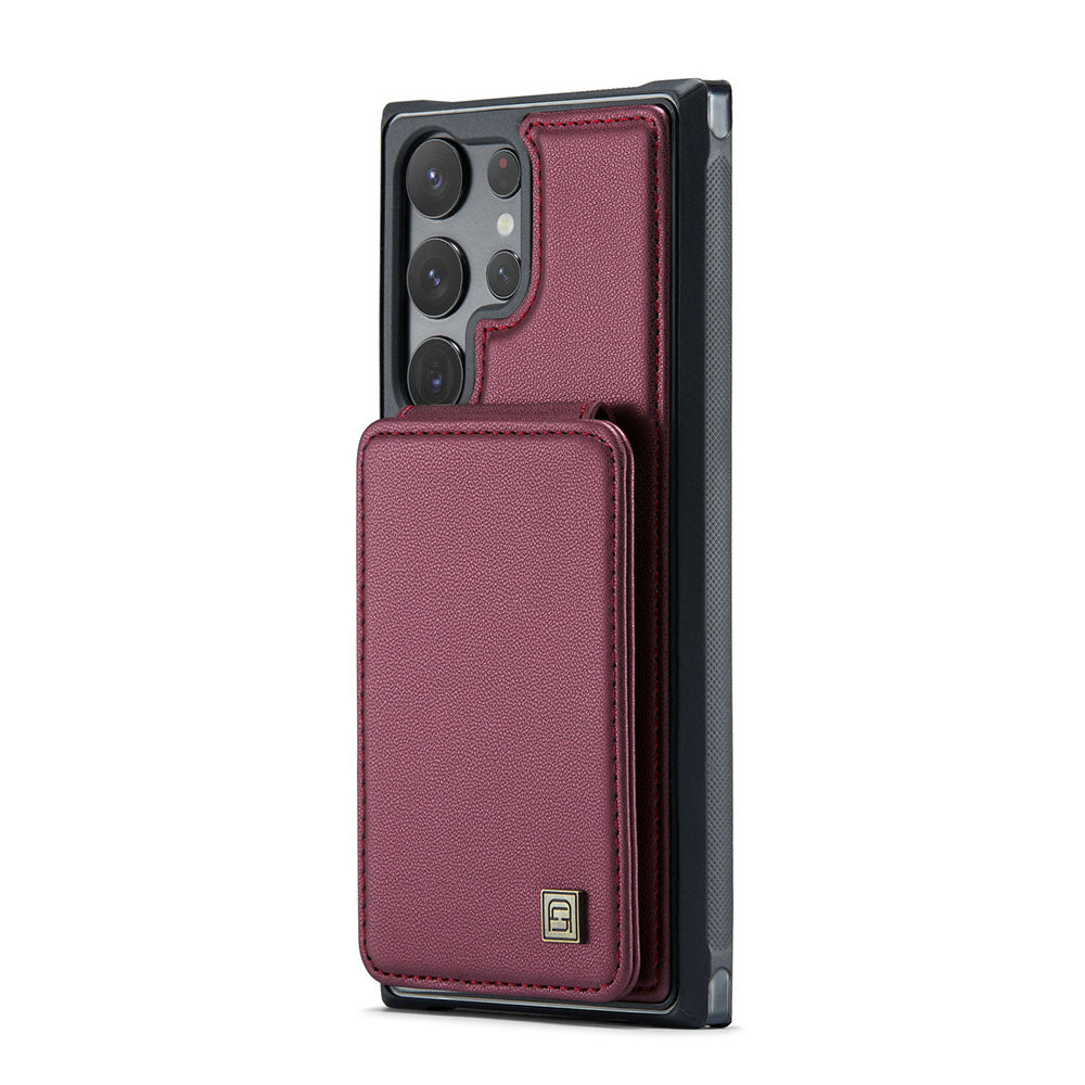 High Quality Leather Kickstand Wallet Samsung Phone Case