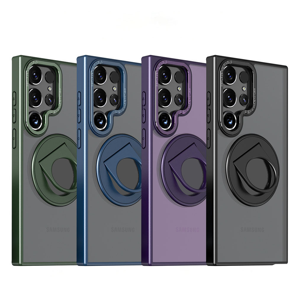 Rotating Ring Holder Anti-Shatter Samsung Phone Case