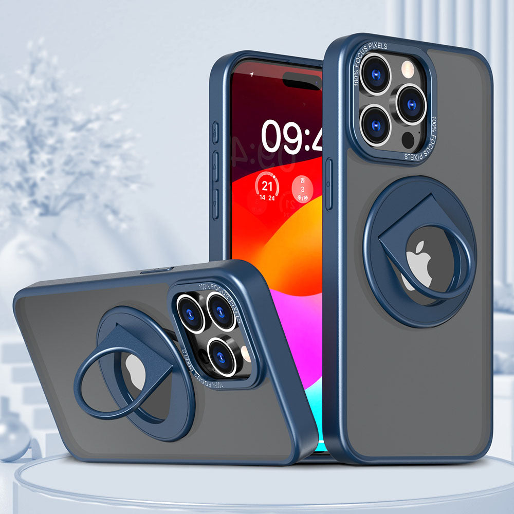 Rotating Ring Holder Anti-Shatter iPhone Case