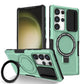 Magnetic  Holder Lens Protection Sliding Window Phone Case For Samsung