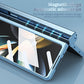 Magnetic Hinge Pen Slot Electroplated Lens Protection Folding Phone Case For Samsung Galaxy Fold5 Fold4 Fold3