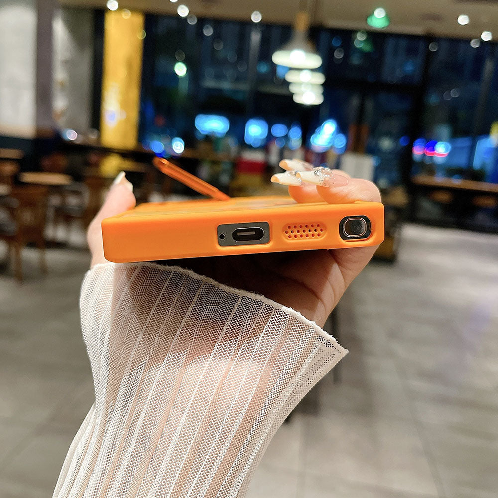 Side Cooling Matte Metal Lens Holder Magnetic Phone Case For Samsung Galaxy With Lens Protective Film