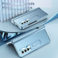 Magnetic Hinge Pen Slot Electroplated Lens Protection Folding Phone Case For Samsung Galaxy Fold5 Fold4 Fold3