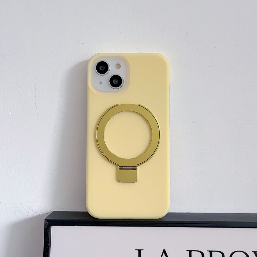 Simple Candy Color Jelly Silicone Simple Phone Case For iPhone With MagSafe