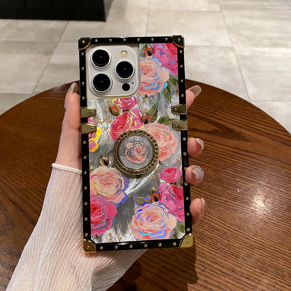Three-Dimensional Flower Laser Phone Case