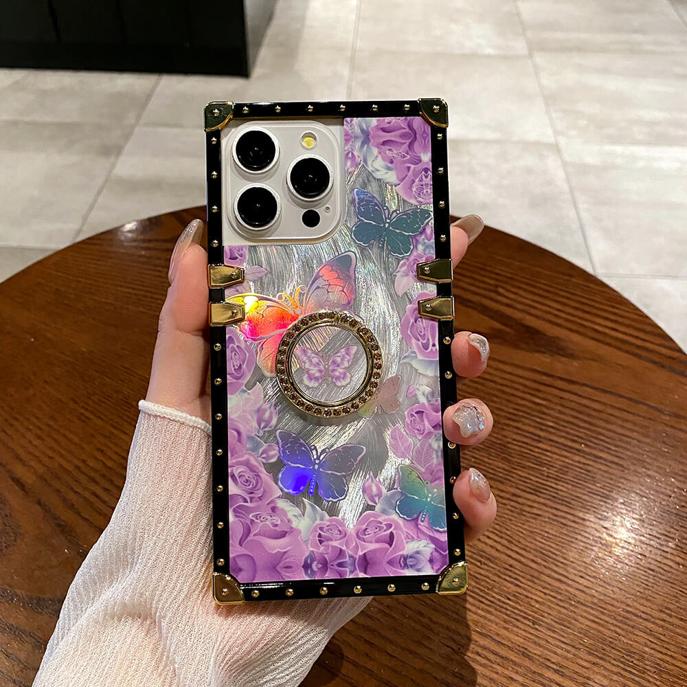 Three-Dimensional Flower Laser Phone Case