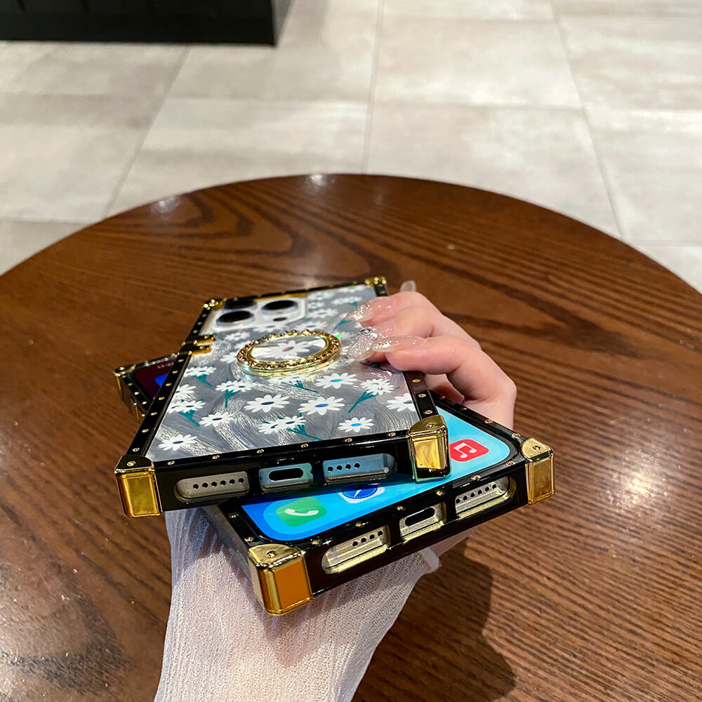 Three-Dimensional Flower Laser Phone Case