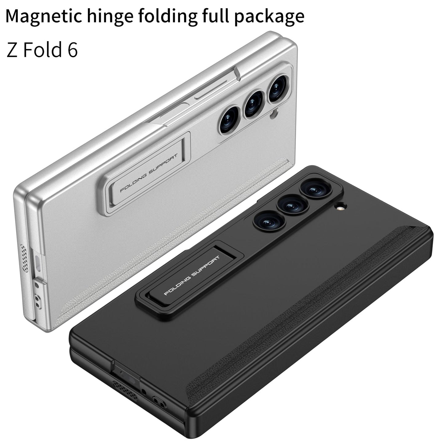 Magnetic Hinge Bracket Shockproof Phone Case For Galaxy Z Fold 6/7