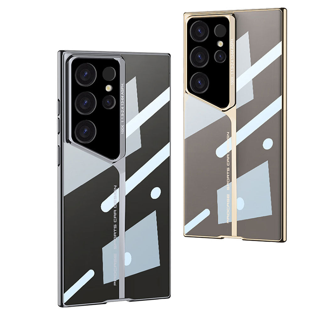 Transparent Blade Phantom Phone Case With Lens Protection For Samsung Galaxy S24 Ultra