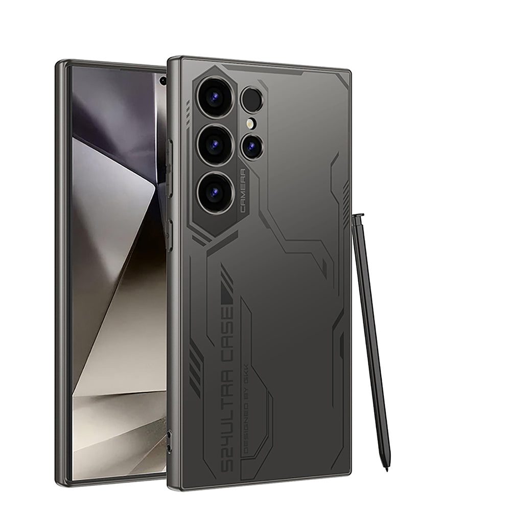 Mechanical Style Smooth Solid Color Fashion Phone Case For Samsung Galaxy S24Ultra