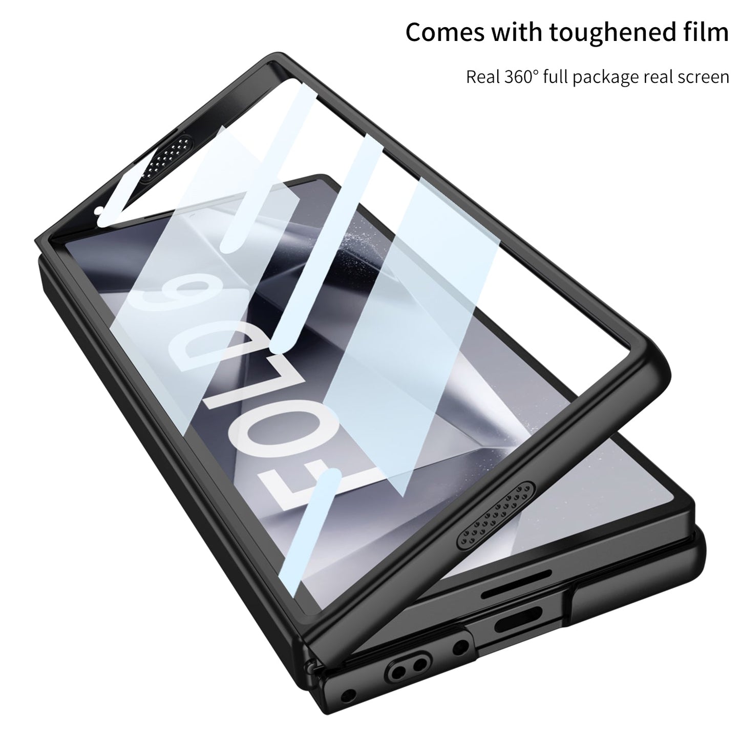 Luxury Shockproof Phone Case With Ring Holder For Galaxy Z Fold 6/7