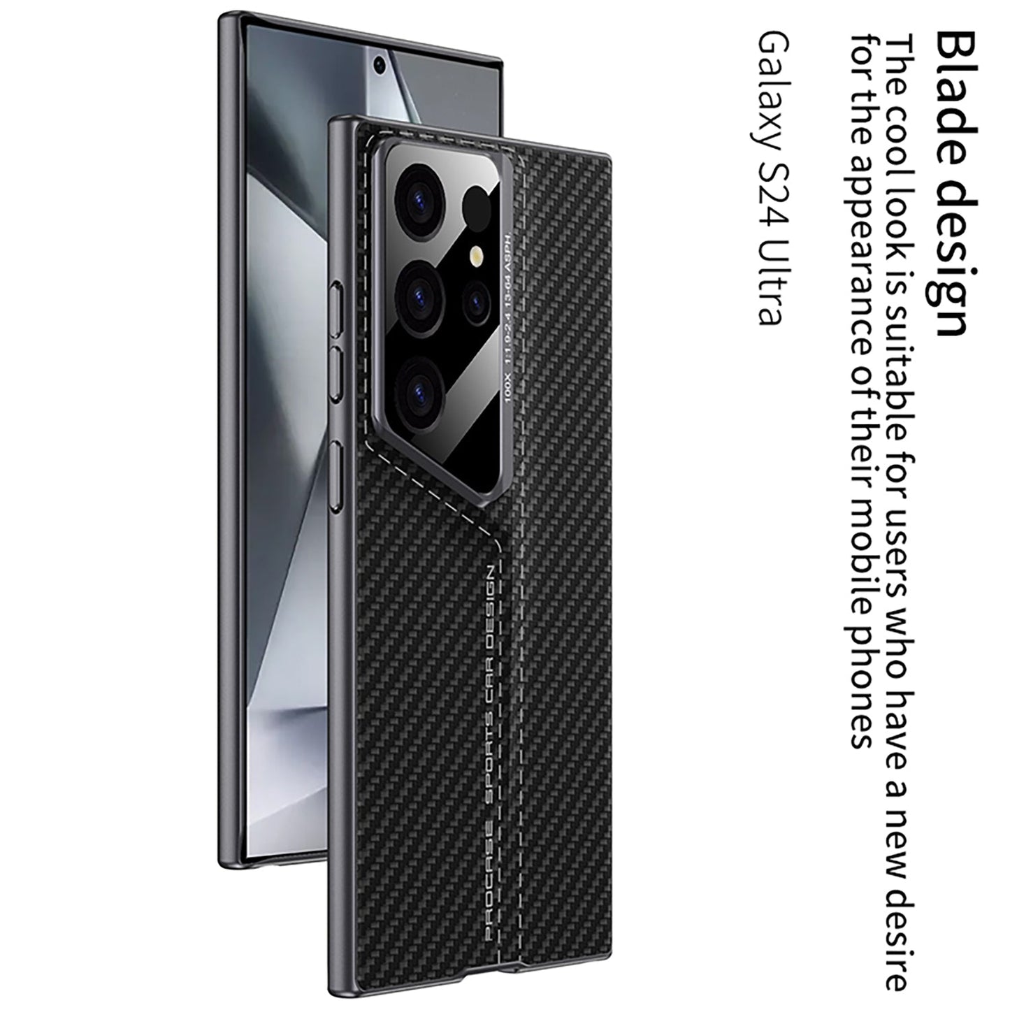 Luxury Leather All-inclusive Anti-fall Protective Phone Case For Samsung Galaxy S24 S23 Ultra