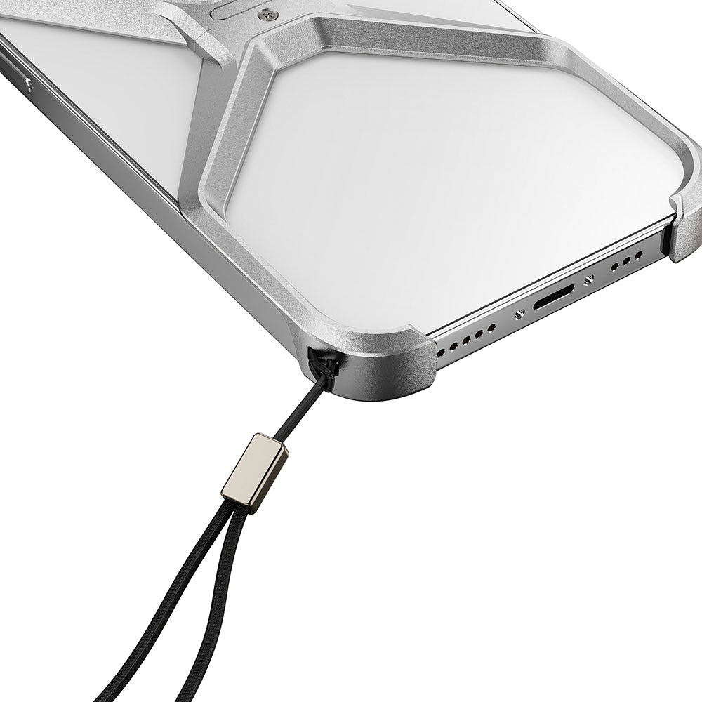 All-round Protection Frameless Aluminum Alloy Heat Dissipation Phone Case For iPhone