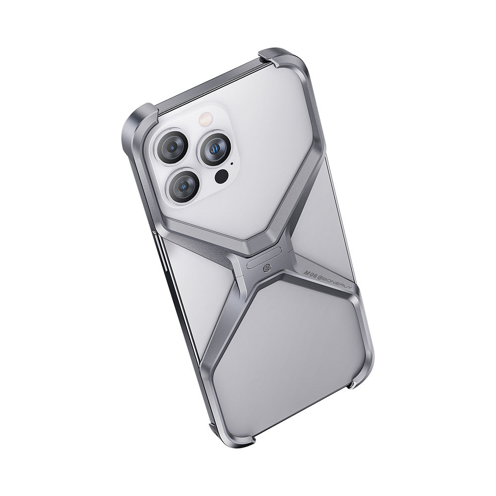 All-round Protection Frameless Aluminum Alloy Heat Dissipation Phone Case For iPhone