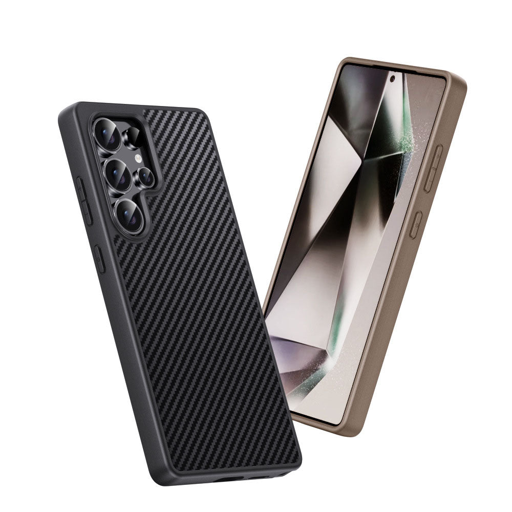Newest Carbon Fiber Pattern Phone Case For Samsung