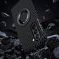 Folding Screen Magnetic Ring Holder Carbon Fiber Ultra-Thin Anti-Fall Phone Case For Samsung Galaxy Z Fold5 Fold4 Fold3