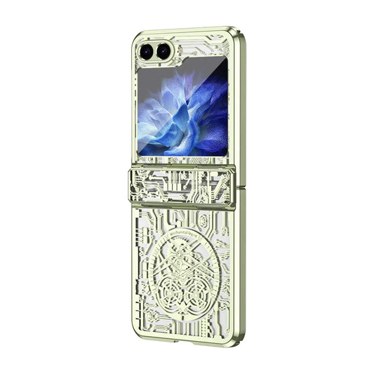 Luxury Electroplated All-inclusive Drop-proof Protective Case For Galaxy Z Flip 7/6/5/4/3