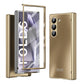 Electroplating Shockproof Phone Case With Back Screen Protector Film For Galaxy Z Fold 7/6/5/4/3