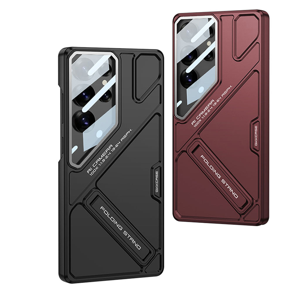 Electroplating Vision Armor Phone Case For Samsung Galaxy With Back Screen Protector