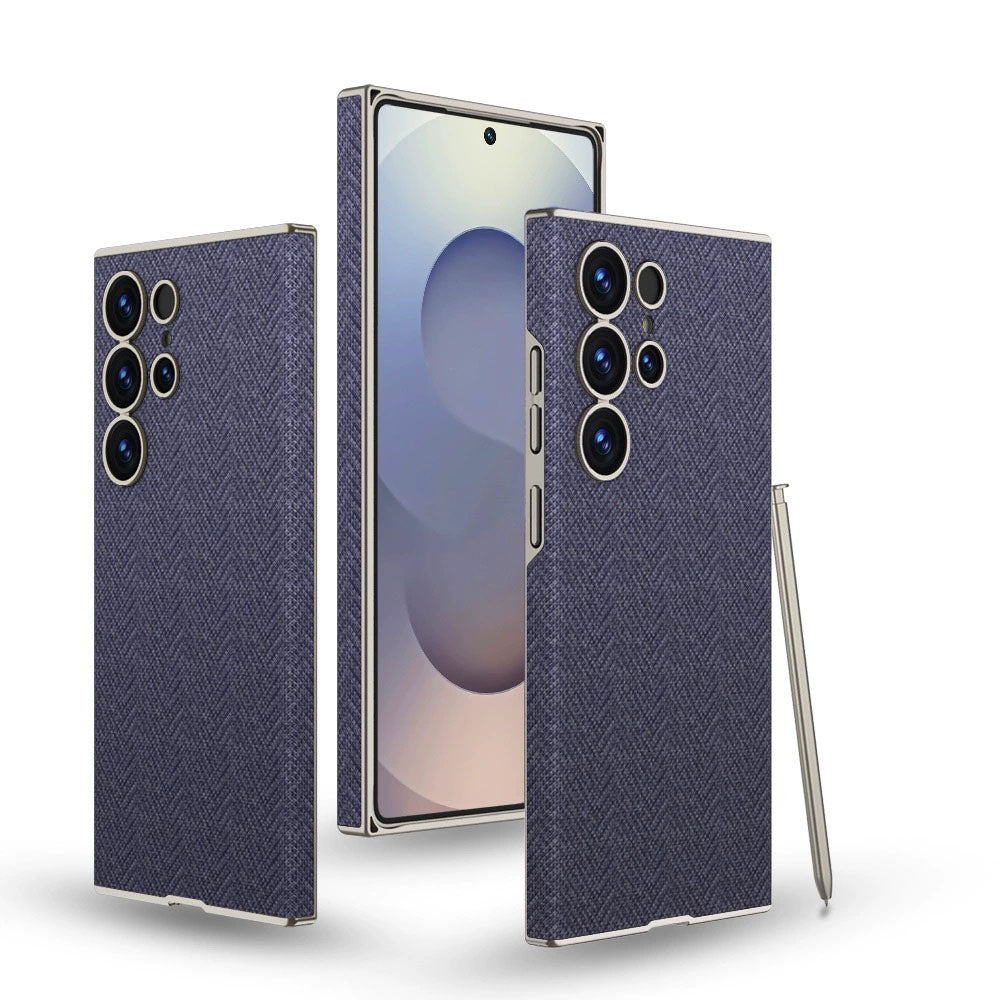 Nylon Leather Phone Case For Samsung Galaxy S25Ultra