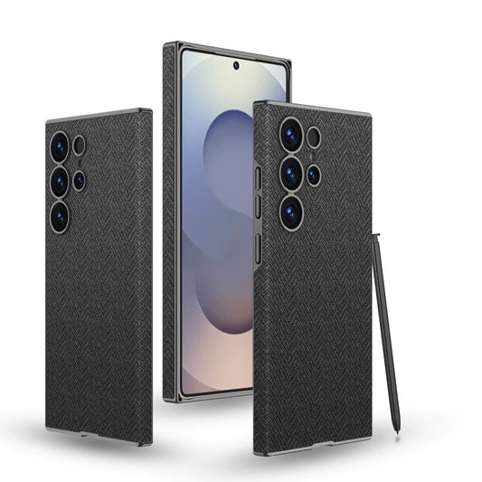 Nylon Leather Phone Case For Samsung Galaxy S25Ultra