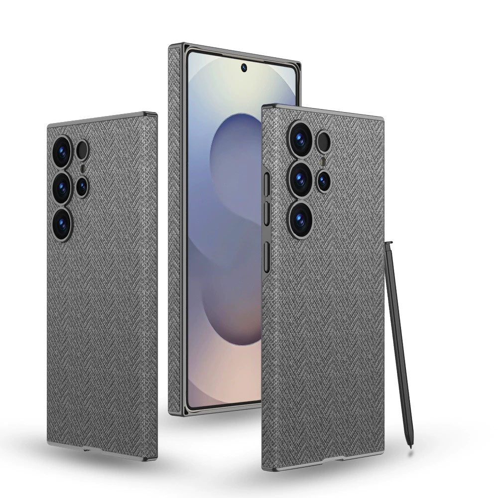 Nylon Leather Phone Case For Samsung Galaxy S25Ultra