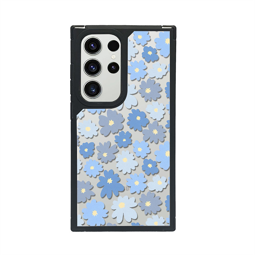 Frosted Bow Flower Phone Case For Samsung Galaxy