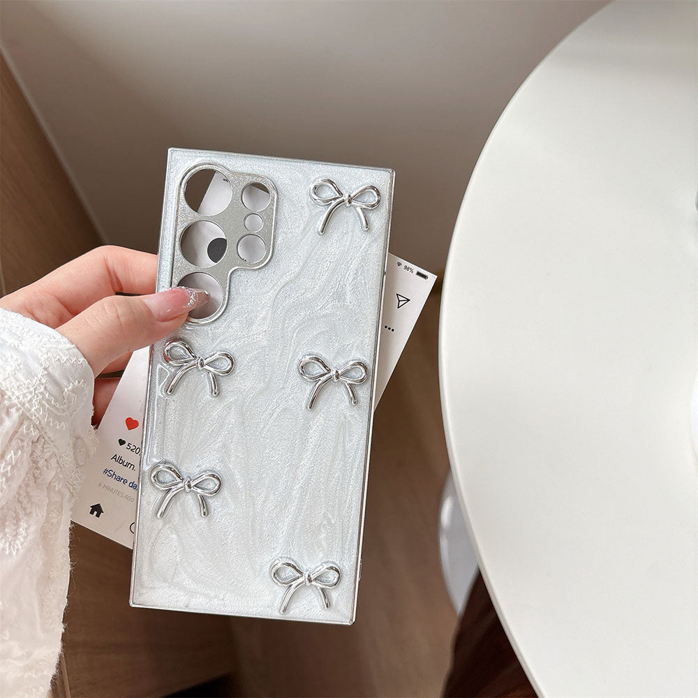 Diamond Epoxy Butterfly Phone Case For Samsung Galaxy