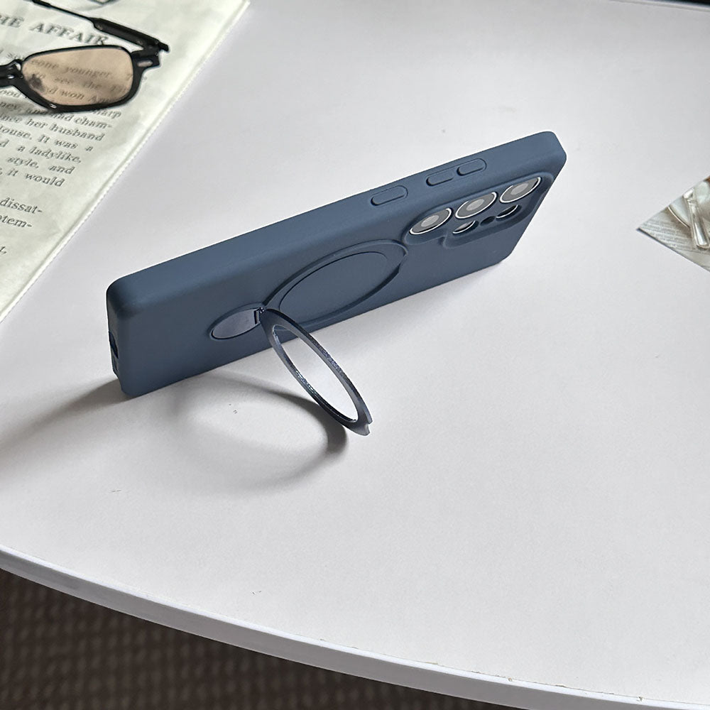 Liquid Silicone Magnetic Phone Case For Samsung Galaxy