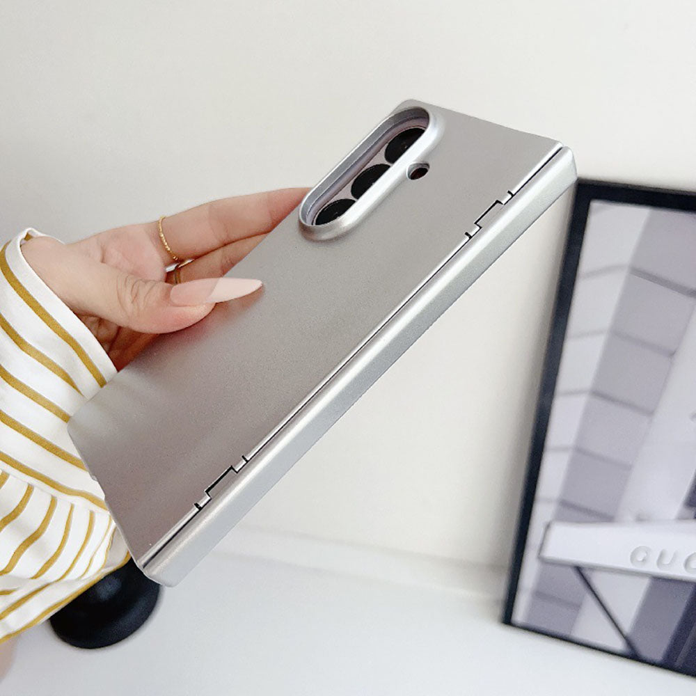 Frosted Foldable Phone Case For Samsung Galaxy Z Fold With Screen Protector