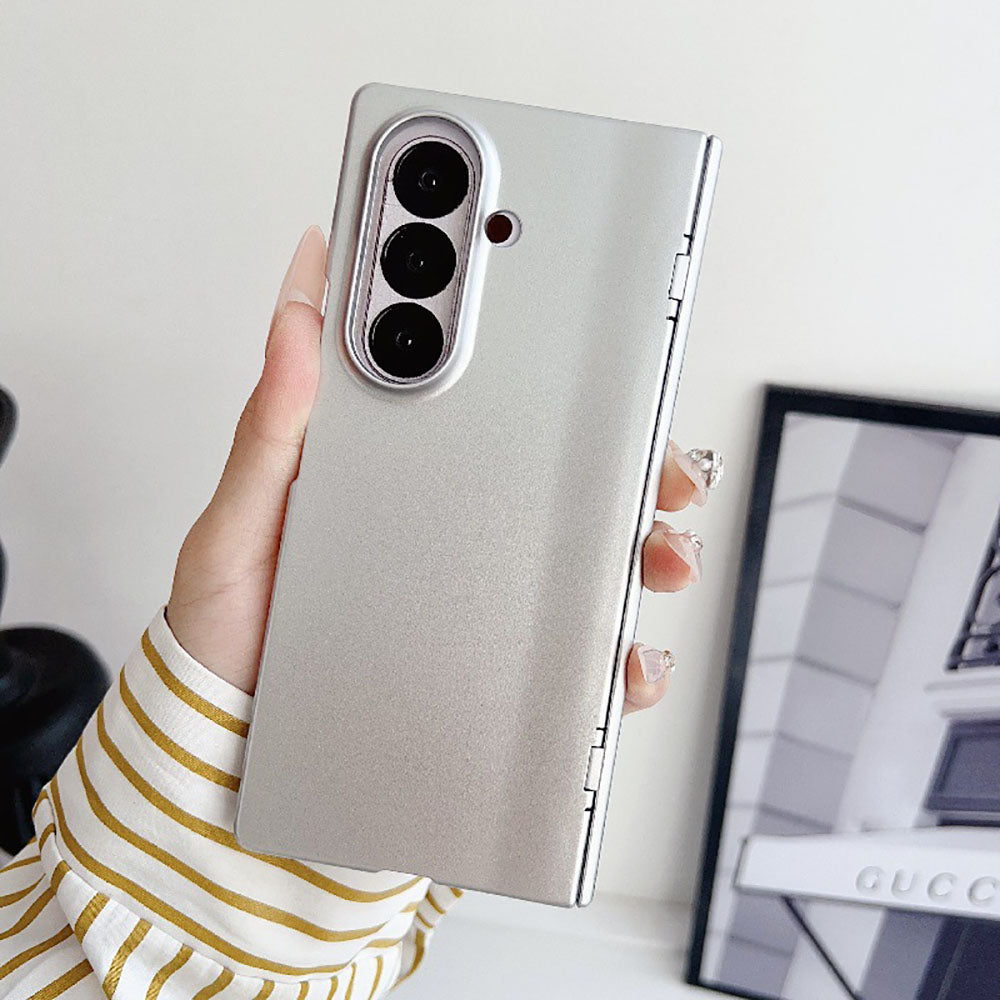 Frosted Foldable Phone Case For Samsung Galaxy Z Fold With Screen Protector