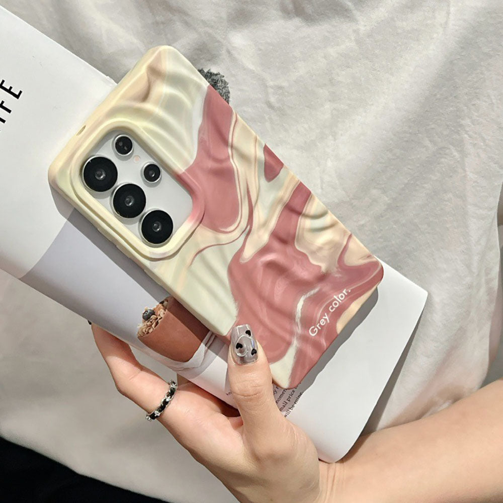 Ripple Ink Painting Phone Case For Samsung Galaxy