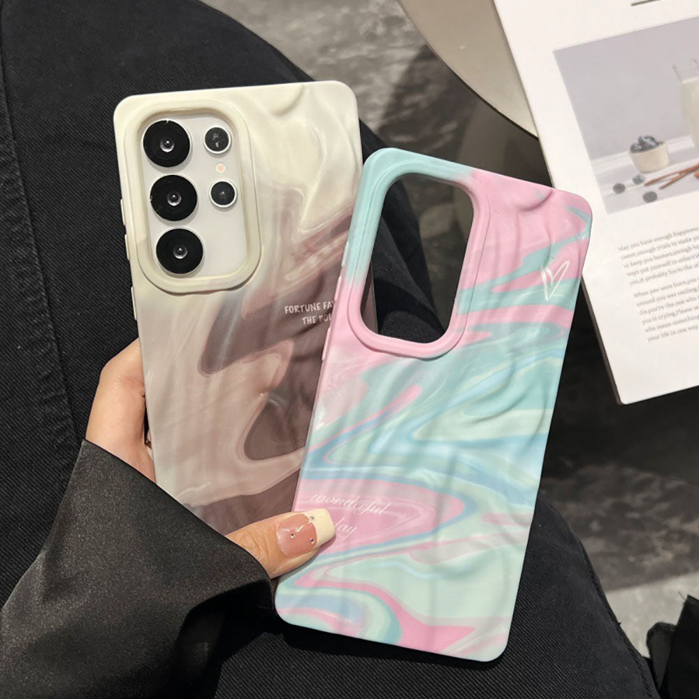 Ripple Ink Painting Phone Case For Samsung Galaxy