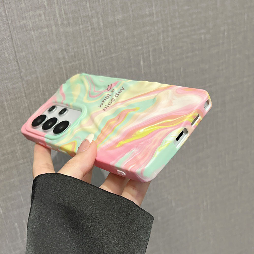 Ripple Ink Painting Phone Case For Samsung Galaxy